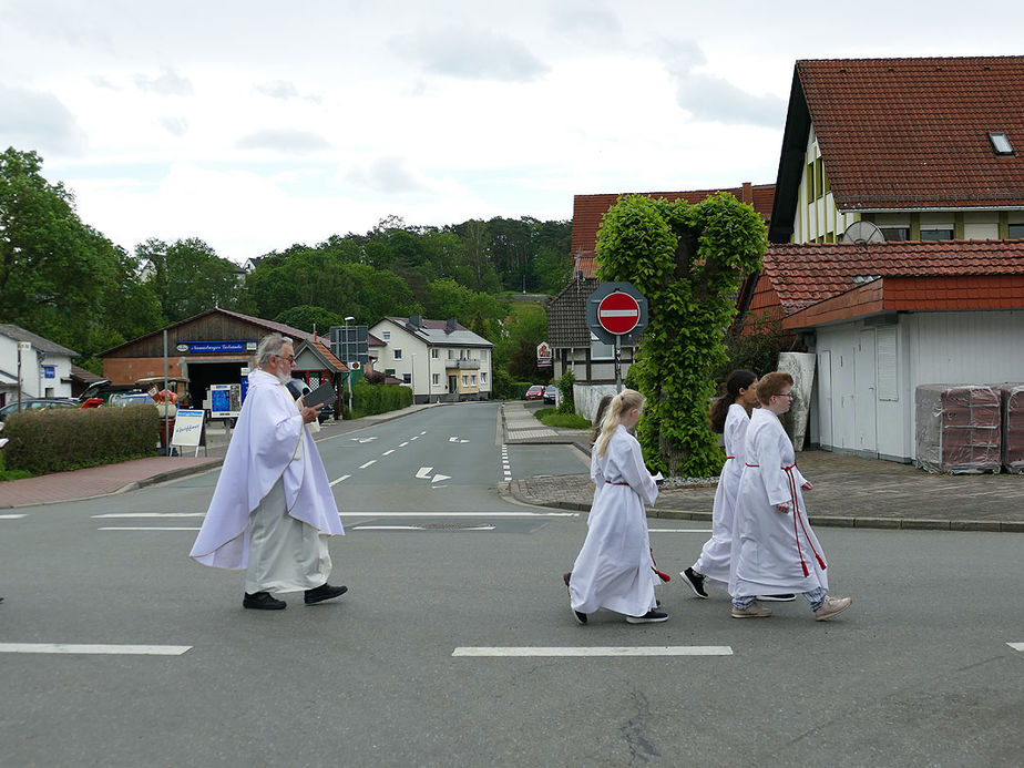 Bittprozession an Christi Himmelfahrt (Foto: Karl-Franz Thiede)